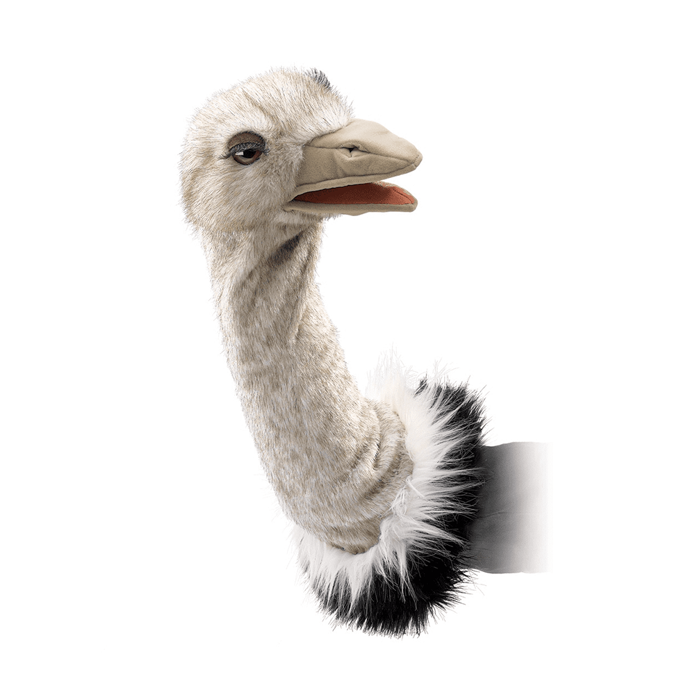 Ostrich Hand Puppet | OSTRICHLAND USA